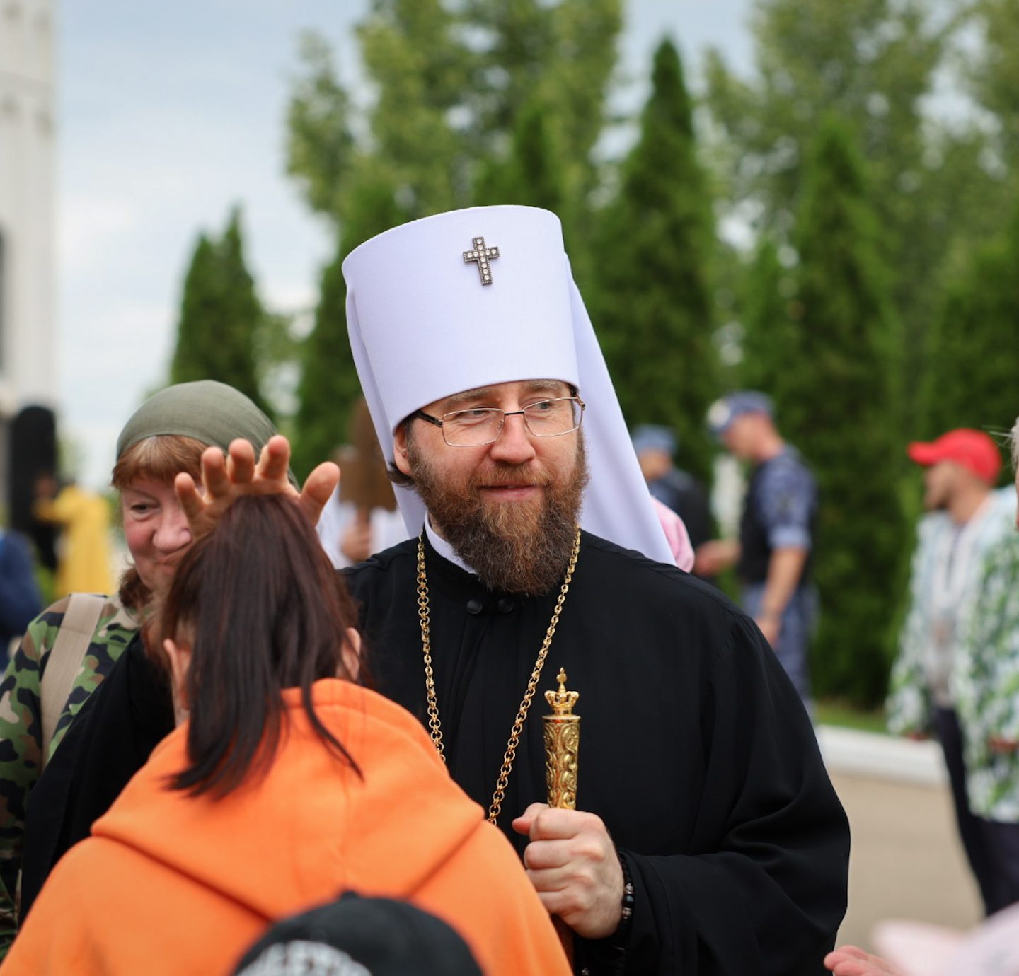 Митрополит Игнатий совершил Божественную литургию в Георгиевском храме