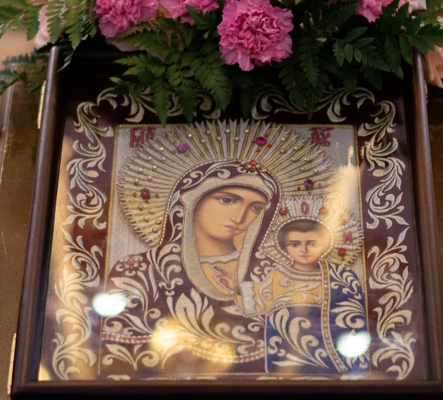 Празднование Казанской иконе Божией Матери. Божественная Литургия. Крестный ход