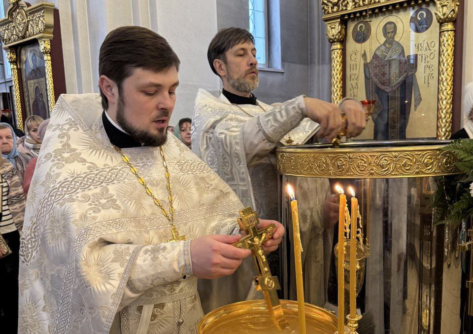 Святое Богоявление. Божественная литургия