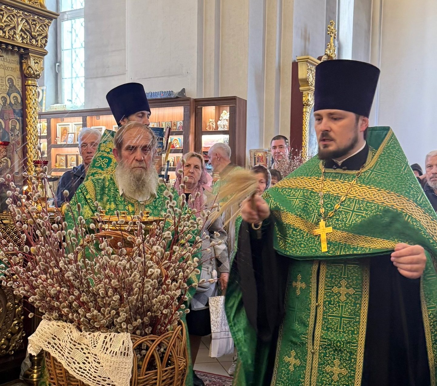 Неделя ваий, Вербное воскресенье.ВХОД ГОСПОДЕНЬ В ИЕРУСАЛИМ. Всенощное бдение